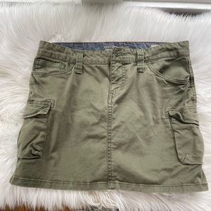 Lucky Brand Cargo Mini Skirt